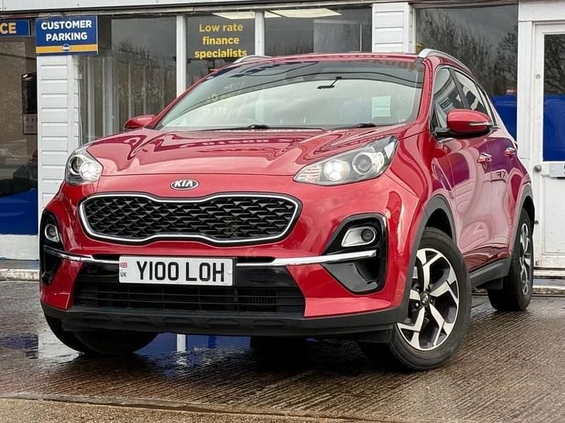 Used Kia Sportage 134 HP (98 kW) 2019 Red SUV