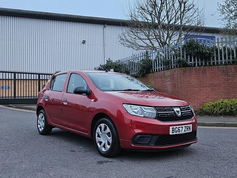 Used Dacia Sandero Ambiance 2017 Red Hatchback