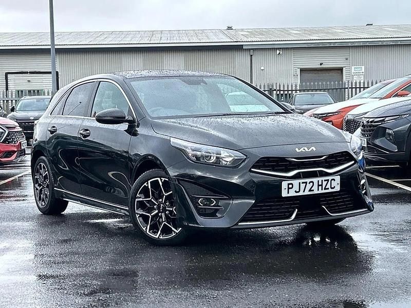 Black Used 2022 Kia Ceed GT-Line Hatchback | £17,124 (Fair price) - Image 1/4