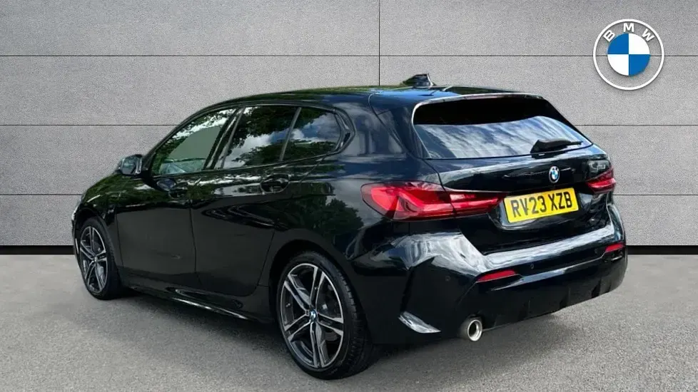 Used BMW 118 M Sport 134 HP (98 kW) 2023 Black Hatchback