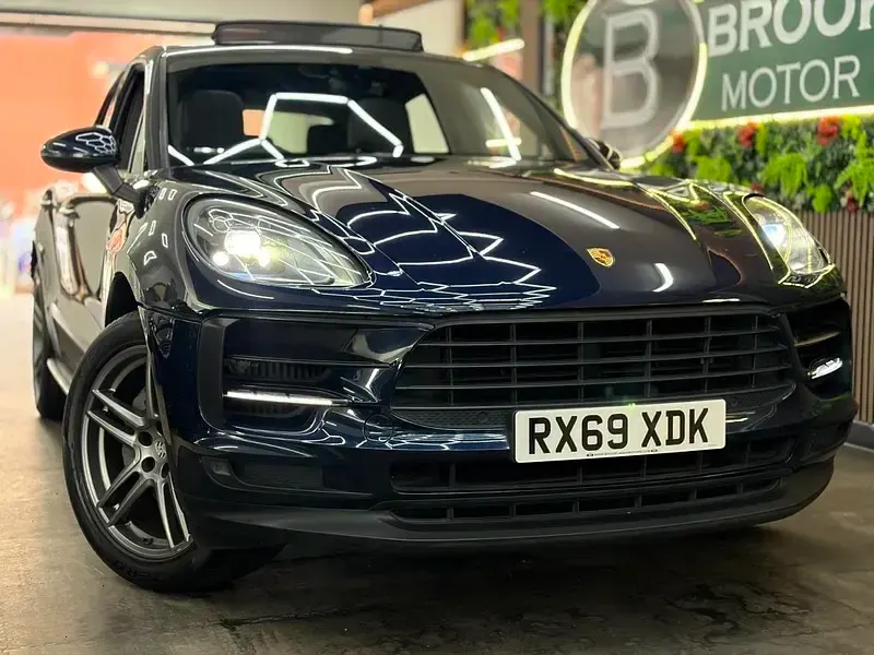 Used Porsche Macan S 2019 Blue SUV