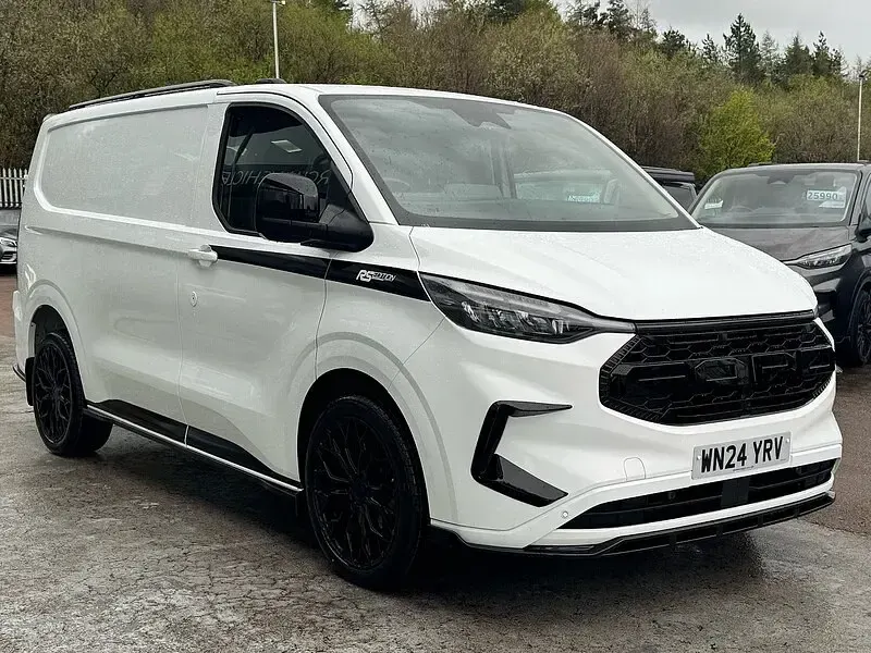 Used Ford Transit Custom Limited 136 HP (100 kW) 2024 White Van