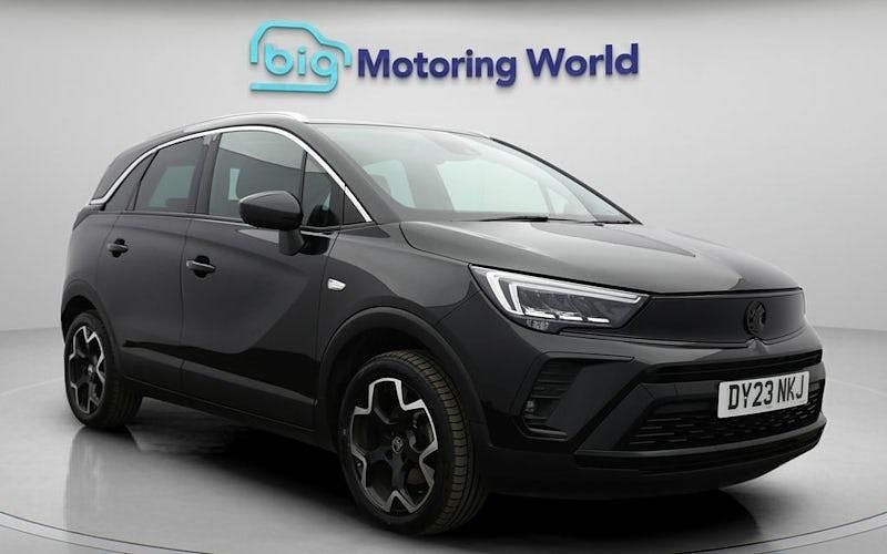 Black Used 2023 Vauxhall Crossland Ultimate SUV | £13,600 (Good price) - Image 1/4