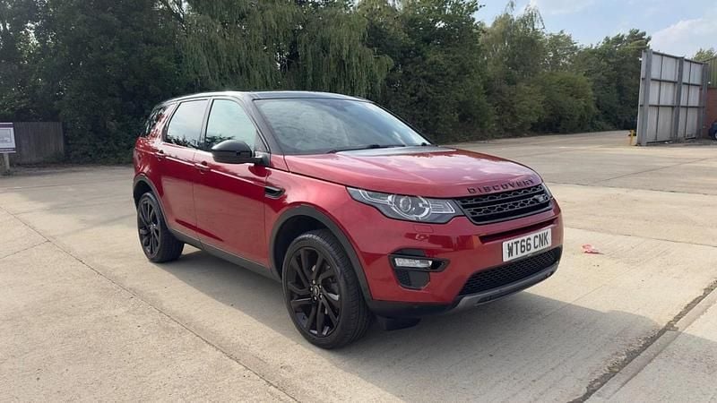 Red Used 2017 Land Rover Discovery Sport HSE Luxury SUV | £13,495 (Fair price) - Image 1/4