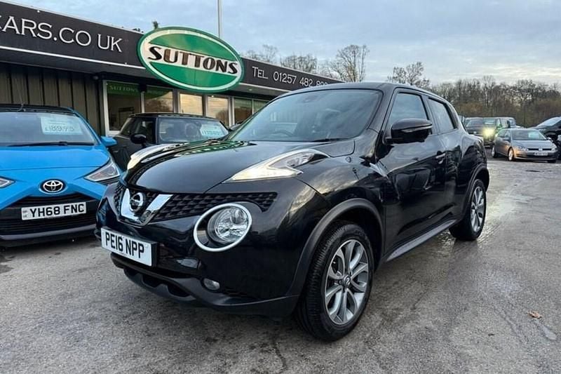Black Used 2016 Nissan Juke Tekna SUV | £7,795 (Fair price) - Image 1/1