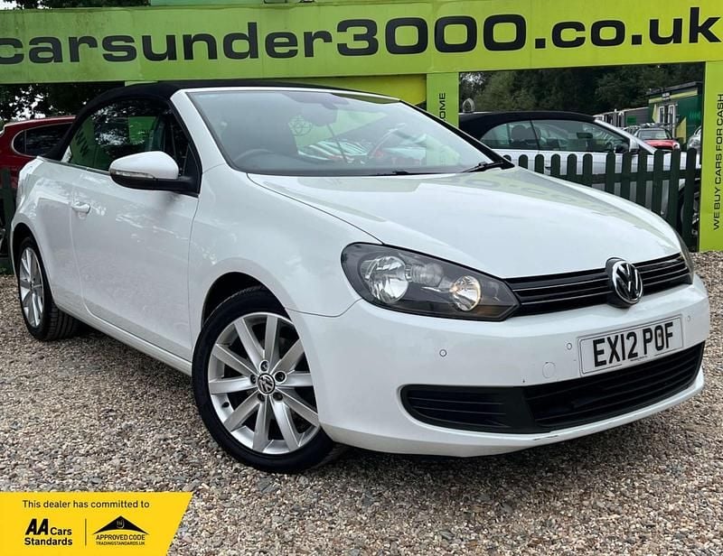 White Used 2012 VW Golf Cabriolet SE Cabriolet | £3,750 (Fair price) - Image 1/4