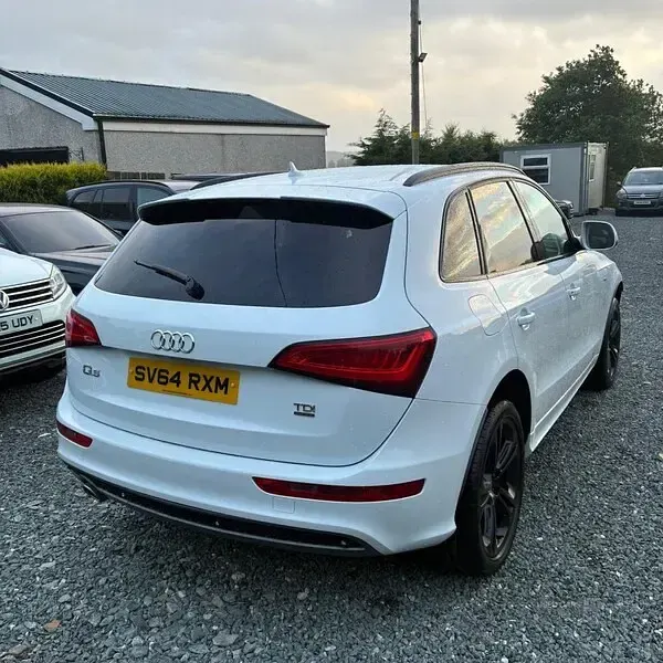 Used Audi Q5 S-line plus 190 HP (139 kW) 2014 White SUV