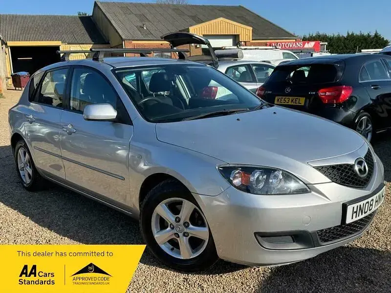 Used Mazda 3 105 HP (77 kW) 2008 Silver Hatchback