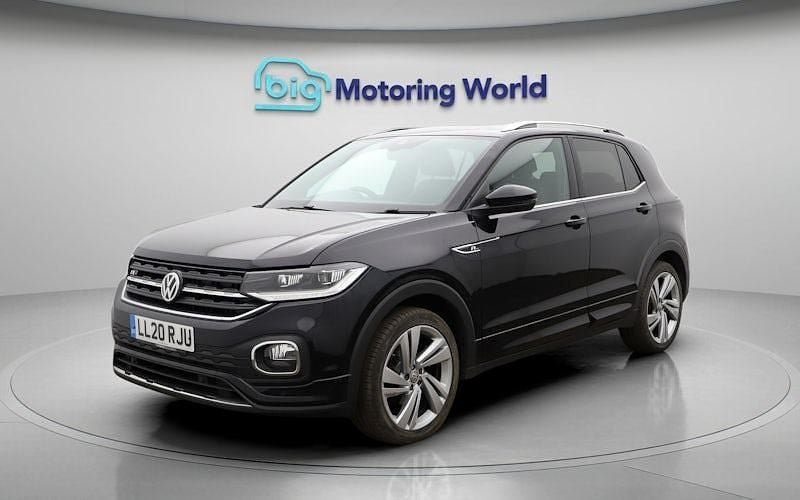 Usado VW T-Cross R-line 116 HP (85 kW) 2020 Preto SUV