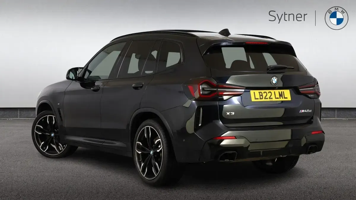 Used BMW X3 Performance 335 HP (246 kW) 2022 Black SUV