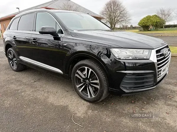 Begagnad Audi Q7 S-Line 218 HK (160 kW) 2016 Svart SUV