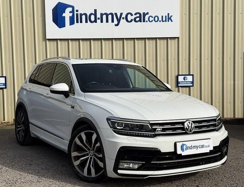 Used VW Tiguan R-line 150 HP (110 kW) 2016 White SUV