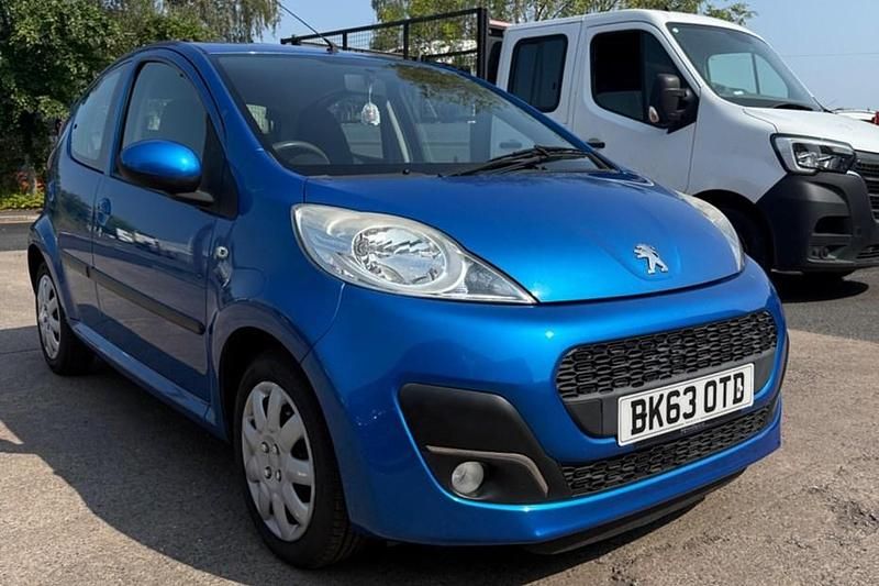 Blue Used 2013 Peugeot 107 Active Hatchback | £2,995 (Fair price) - Image 1/1
