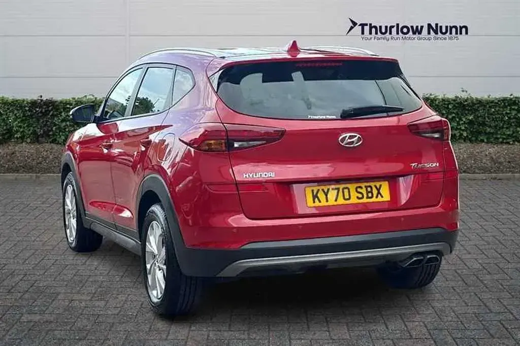 Used Hyundai Tucson SE 136 HP (100 kW) 2020 Fiery red SUV