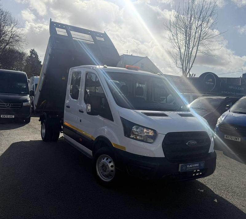 Used Ford Transit 130 HP (95 kW) 2020 White Cabriolet