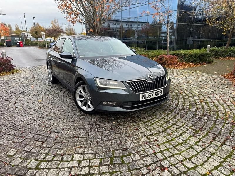 Used Skoda Superb SE L Executive 150 HP (110 kW) 2017 Grey Hatchback