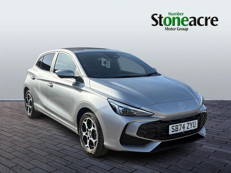New MG MG3 Trophy 194 HP (142 kW) 2025 Silver Hatchback