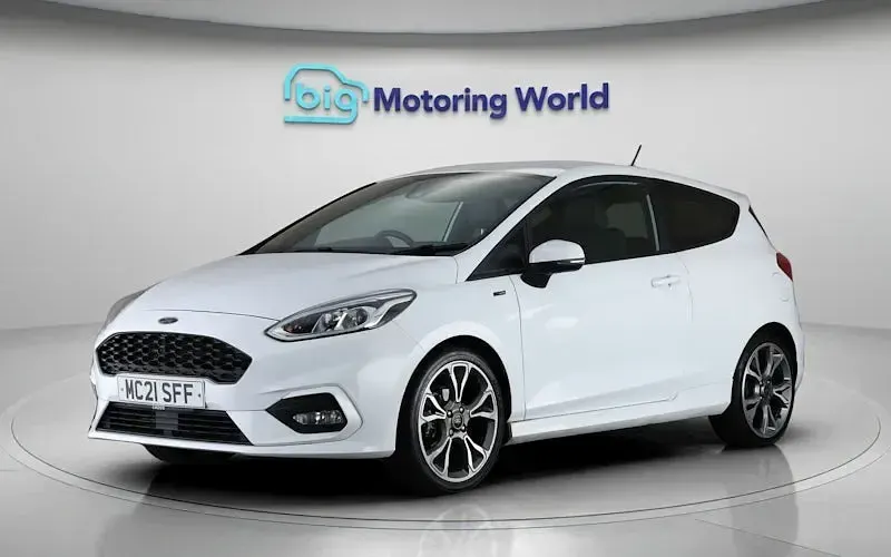 Used Ford Fiesta ST-Line X 125 HP (91 kW) 2020 White Hatchback