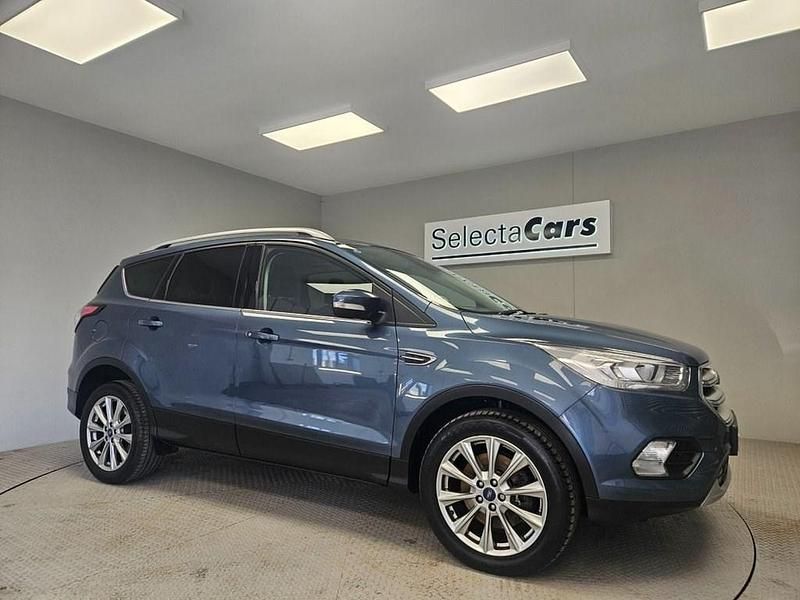 Blue Used 2019 Ford Kuga Titanium SUV | £13,495 (Good price) - Image 1/4