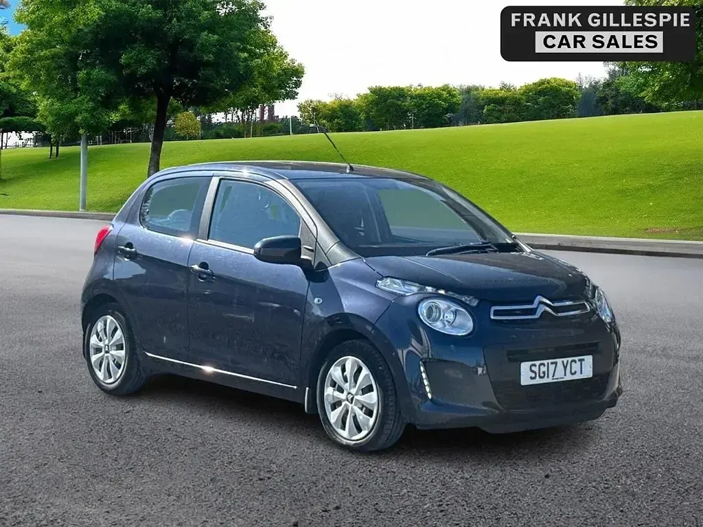 Używany Citroën C1 Feel 2017 Niebieski Hatchback
