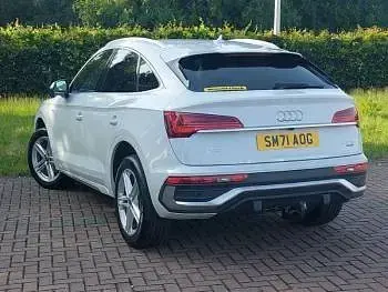Used Audi Q5 S-Line 204 HP (150 kW) 2021 White SUV