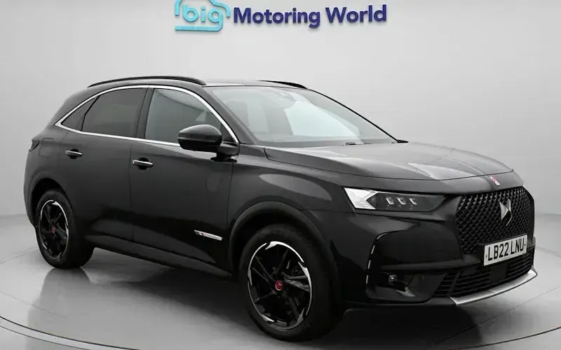 Used DS Automobiles DS7 Crossback Performance Line Plus 131 HP (96 kW) 2022 Black SUV