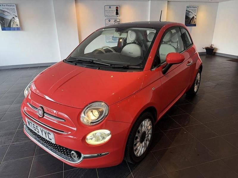 Used Fiat 500 Lounge 69 HP (50 kW) 2015 Pink Hatchback