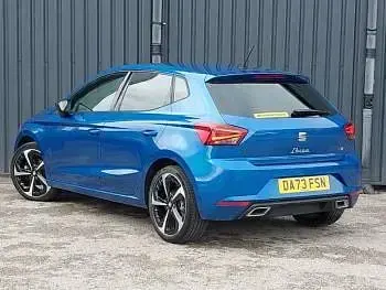 Used Seat Ibiza FR Sport 110 HP (80 kW) 2023 Blue Hatchback