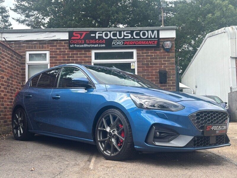 Blue Used 2019 Ford Focus Performance Edition Hatchback | £17,650 (Fair price) - Image 1/4