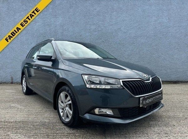 Grey Used 2018 Skoda Fabia SE Estate | £6,695 (Good price) - Image 1/4