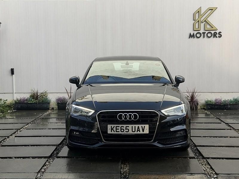 Used Audi A3 S-Line 150 HP (110 kW) 2015 Black Sedan