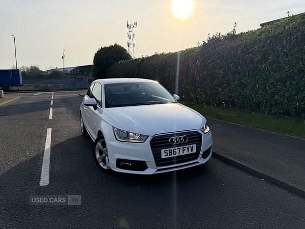 Used Audi A1 Sport 125 HP (91 kW) 2018 White Hatchback