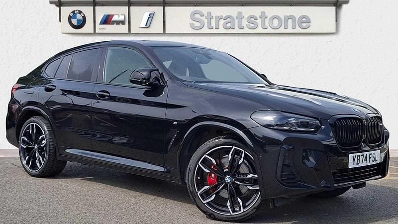 Black Used 2024 BMW X4 M Sport SUV | £55,750 (A bit pricey) - Image 1/3