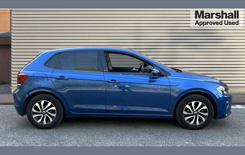 Used VW Polo Active 95 HP (69 kW) 2021 Blue Hatchback