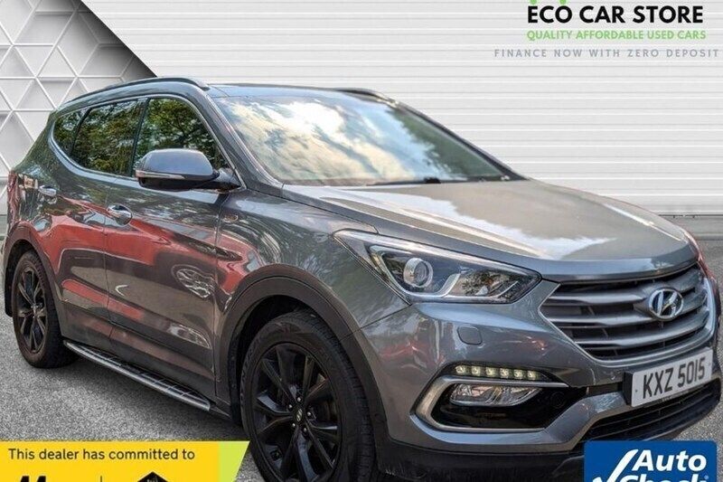 Silver Used 2017 Hyundai Santa Fe Edition SUV | £12,495 (Fair price) - Image 1/1