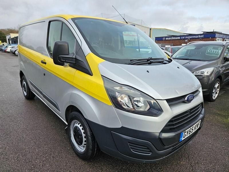 Used Ford Transit Custom 100 HP (73 kW) 2016 Silver Van
