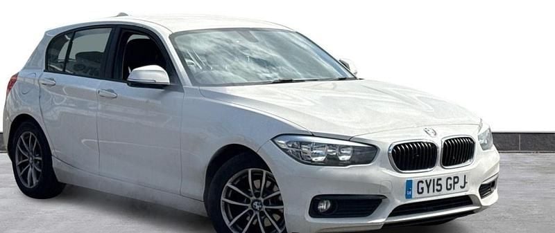 Alpine white Used 2015 BMW 116 Efficient Dynamics Hatchback | £5,475 (Good price) - Image 1/4