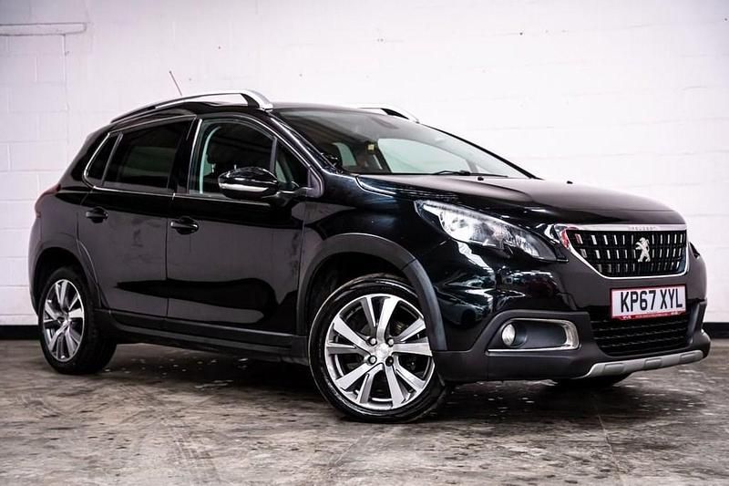 Used Peugeot 2008 Allure 100 HP (73 kW) 2017 Black SUV