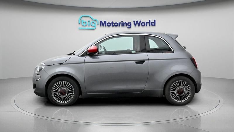 Used Fiat 500e Red 86 kW (118 HP) 2023 Grey Hatchback