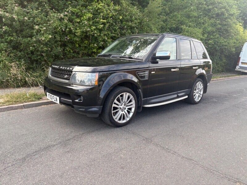 Black Used 2010 Land Rover Range Rover Sport HSE SUV | £3,795 (Fair price) - Image 1/4