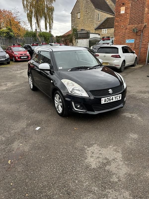 Black white Used 2014 Suzuki Swift SZ-L Hatchback | £3,295 (Fair price) - Image 1/4