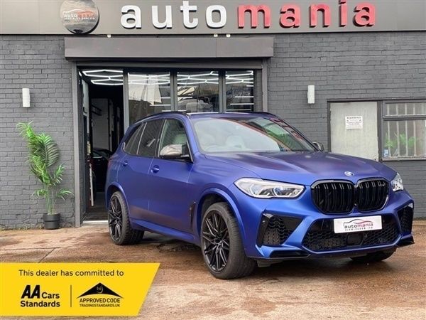 Blue Used 2022 BMW X5 M Competition Edition SUV | £89,999 - Image 1/1