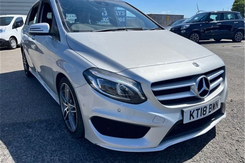 Silver Used 2018 Mercedes B200 AMG line MPV | £13,995 (Fair price) - Image 1/4