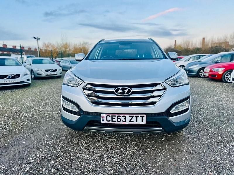 Used Hyundai Santa Fe Premium 197 HP (144 kW) 2013 Silver SUV