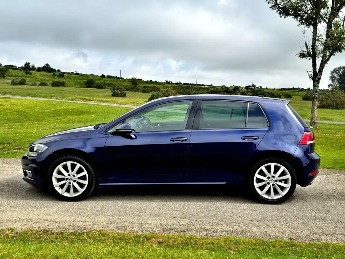 Used VW Golf VII GT 2019 Blue Hatchback