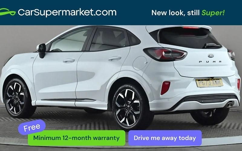 Used Ford Puma ST-Line X 155 HP (114 kW) 2023 White SUV