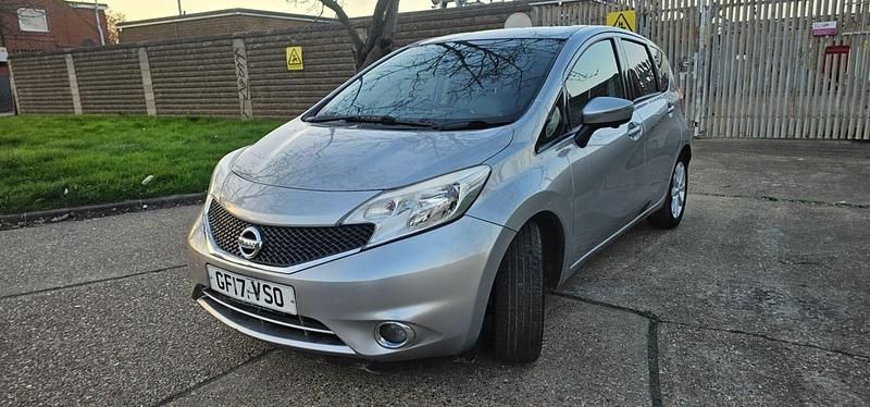 Used Nissan Note S 98 HP (72 kW) 2017 Silver Hatchback