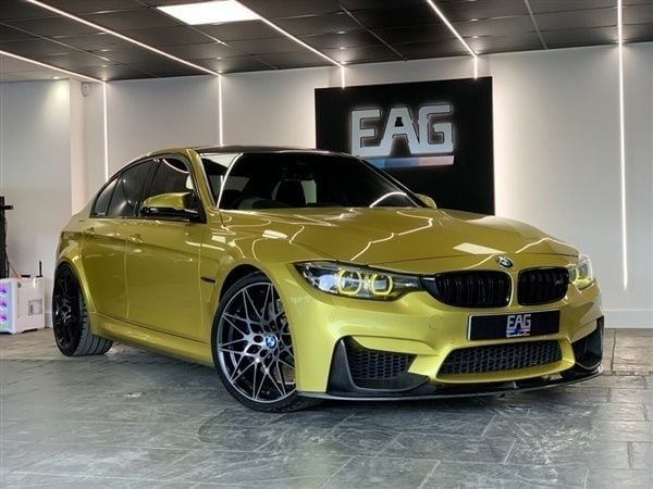 Yellow Used 2018 BMW M3 Competition Edition Sedan | £33,995 (Fair price) - Image 1/1