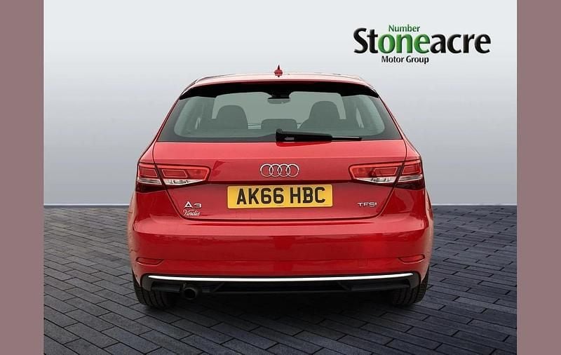 Used Audi A3 Sport 113 HP (83 kW) 2016 Red Hatchback