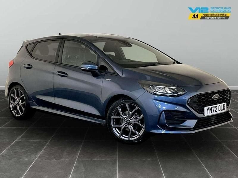 Blue Used 2022 Ford Fiesta ST-Line Hatchback | £12,995 (Fair price) - Image 1/2